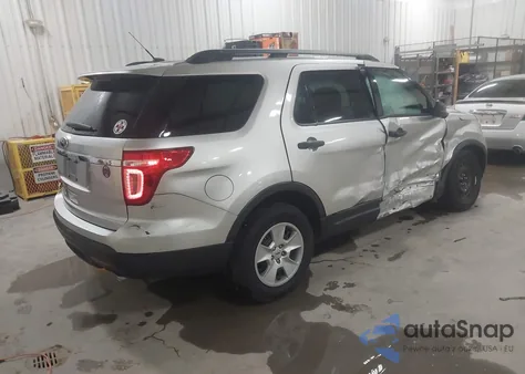 2014 Ford Explorer z USA, uszkodzony, nr VIN 1FM5K7B87EGB39547